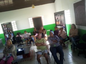 Comunidade presente no núcleo Corumbá
