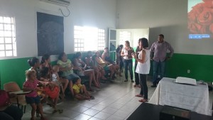 Vice Prefeita marcia Rolon, Tenente Rondon e equipe da Fundação de Meio Ambiente do Pantanal